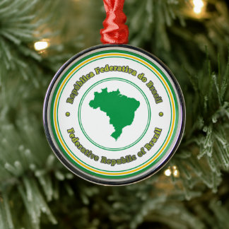 Brazil Metalen Ornament