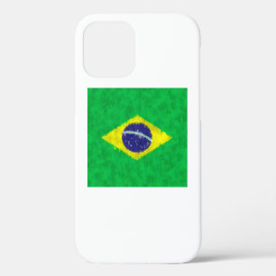 Brazil Oil Painting Drawing iPhone 12 Pro Hoesje