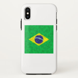 Brazil Oil Painting Drawing iPhone XS Hoesje