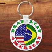 braziliaans - amerikaans sleutelhanger (Voorkant)