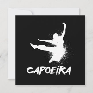 Braziliaans Capoeira Dance Fight Acrobat Gift Kaart