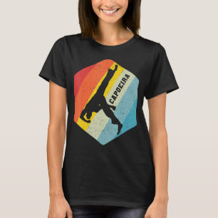 Braziliaans Capoeira Dance Martial Retro T-shirt