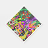 Braziliaans carnaval servet (Hoek)