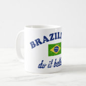 Braziliaans doet het beter koffiemok (Voorkant links)