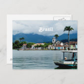 Braziliaans dorp briefkaart (Voorkant / Achterkant)