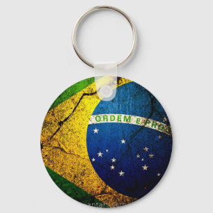 braziliaans_flag_ sleutelhanger