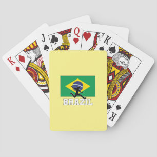 Braziliaans Football Voetbal Nationale Team Spelli Pokerkaarten