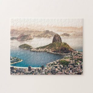 Braziliaans Iconisch Rio de Janeiro bovengrondse p Legpuzzel
