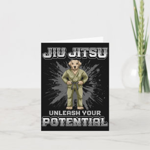 Braziliaans Jiu Jitsu MMA en Grappling BJJ Hond Kaart