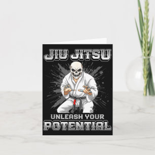 Braziliaans Jiu Jitsu MMA en Grappling BJJ Skelet Kaart