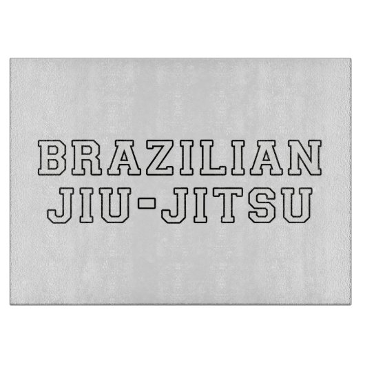 Braziliaans Jiu Jitsu Snijplank (Voorkant)