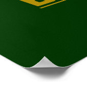 Braziliaans leger Emblem Poster (Hoek)