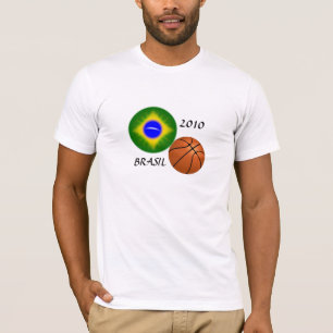 Braziliaans nationaal basketbalteam t-shirt