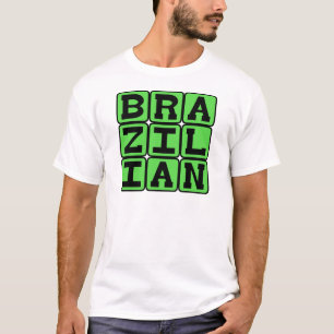Braziliaans, Nationaliteit T-shirt