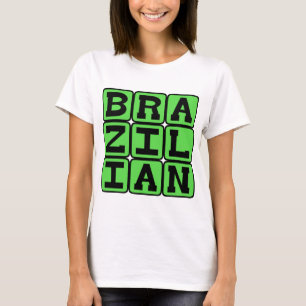 Braziliaans, Nationaliteit T-shirt