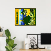 Braziliaans poster (Thuiskantoor)