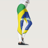 Braziliaans vlaggenhart leggings (Rechts)