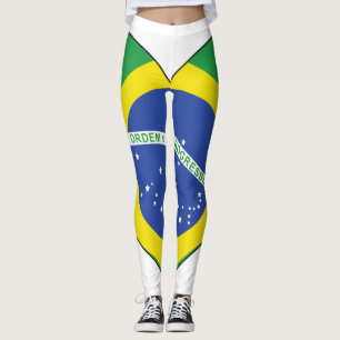 Braziliaans vlaggenhart leggings