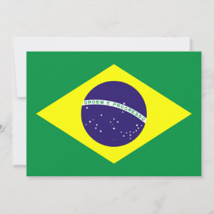 Braziliaans vlaggenontwerp kaart