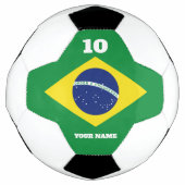 Braziliaans voetbal met aangepaste sportnaam (Voorkant)