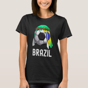 Braziliaans voetbalelftal 2022 Arabische Keffiyeh  T-shirt