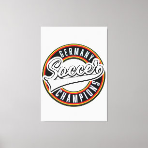 Braziliaans voetbalkampioenschap — Afdruk Canvas Afdruk