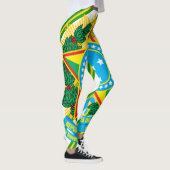 Braziliaans wapenschild leggings (Rechts)