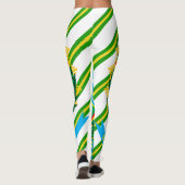 Braziliaans wapenschild leggings (Achterkant)