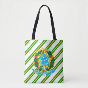 Braziliaans wapenschild tote bag