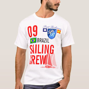 Braziliaans zeemeerpersoneel t-shirt