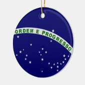 Braziliaans zegel keramisch ornament (Links)