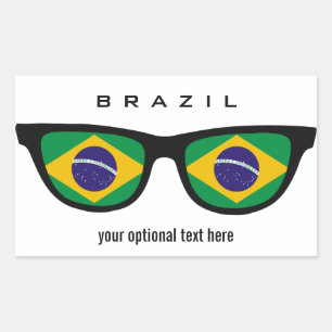 braziliaanse aangepaste stickers in Shades