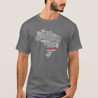 Braziliaanse artiesten & Cultuurkaart T-shirt