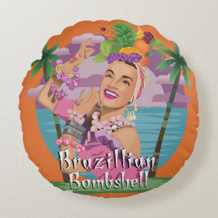 Braziliaanse bom rond kussen