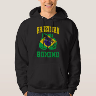 Braziliaanse boxinghandschoenen Braziliaanse Manne Hoodie