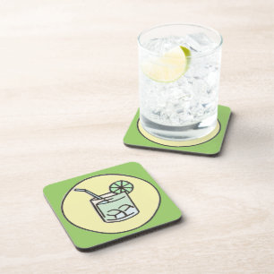 Braziliaanse caipirinha cocktail drankjes onderzetter