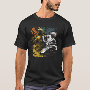 Braziliaanse Capoeira Graphic T - shirts voor Mann
