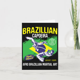 Braziliaanse Capoeira - Martial Arts Liefhebber Da Kaart