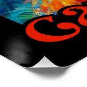 Braziliaanse carnavalsdanseres Perfect Poster (Hoek)