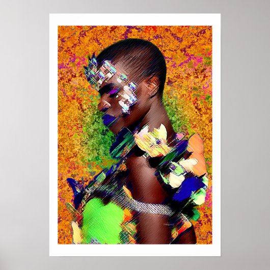 Braziliaanse carnavalsviering poster (Voorkant)