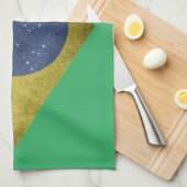 Braziliaanse diamant theedoek (Quarter Fold)