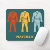 Braziliaanse Jiu Jitsu BJJ Gi Uniform Personalized Muismat (Met muis)