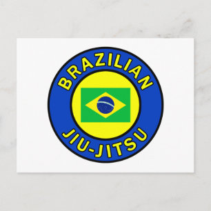 Braziliaanse Jiu Jitsu Briefkaart