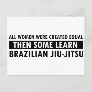 Braziliaanse jiu jitsu cadeauobjecten briefkaart