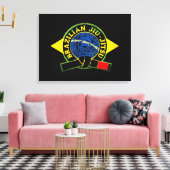 Braziliaanse Jiu Jitsu (Canvas) Canvas Afdruk (Insitu (Woonkamer))