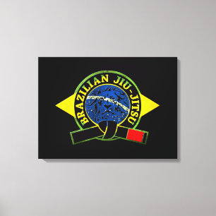 Braziliaanse Jiu Jitsu (Canvas) Canvas Afdruk