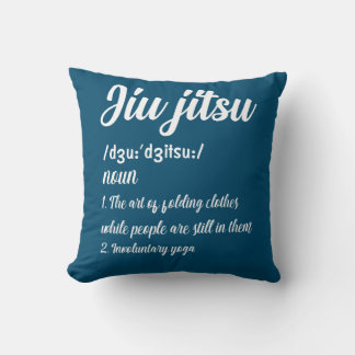 Braziliaanse Jiu Jitsu Definition Martial Art Comb Kussen