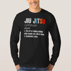 Braziliaanse Jiu Jitsu Definition Retro Mma T-shirt
