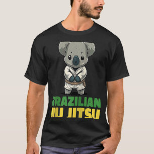 Braziliaanse Jiu Jitsu en Grappling Koala Raglan T-shirt