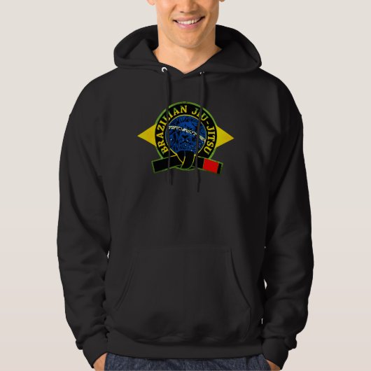 Braziliaanse Jiu-Jitsu Hoodie (Voorkant)